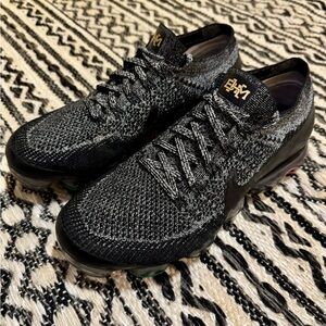 Nike Black/Gray Vapormax BHM Shoes